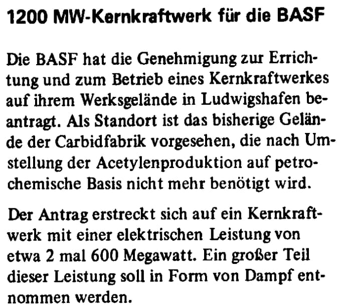 Vor 50 Jahren in den Blauen Blättern: Juni 1969