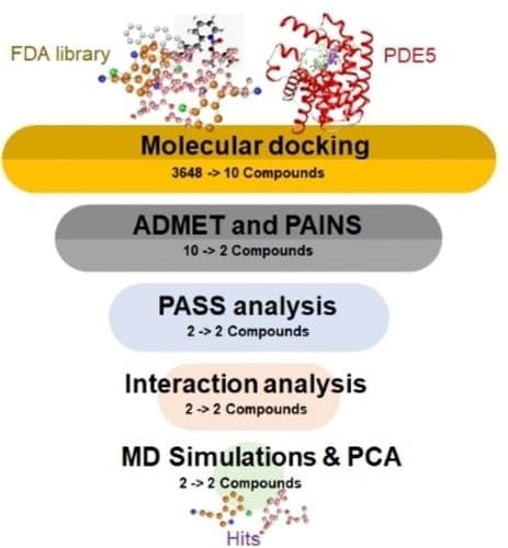 Identifying Phosphodiesterase‐5 Inhibitors with Drug Repurposing Approach: Implications in Vasodysfunctional Disorders