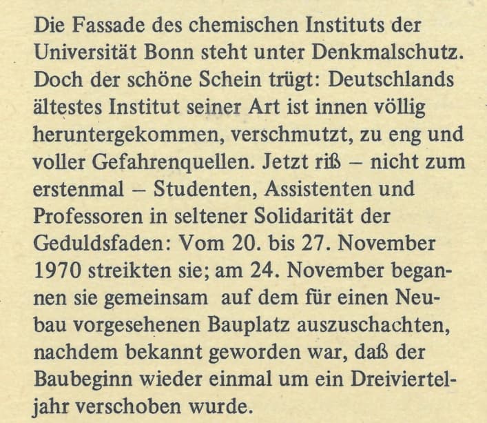 Vor 50 Jahren