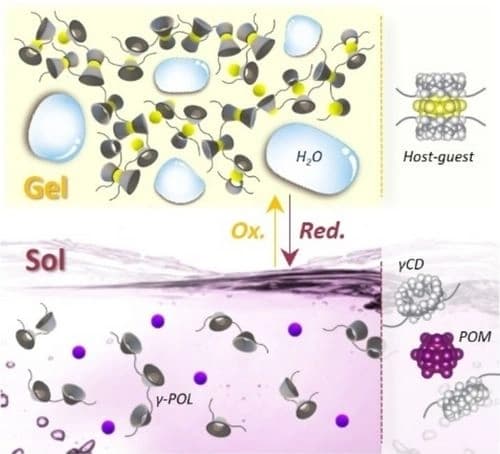 Switchable Redox and Thermo‐Responsive Supramolecular Polymers Based on Cyclodextrin‐Polyoxometalate Tandem