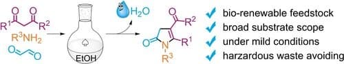 The Green Synthesis of 2‐Pyrrolin‐5‐ones from Bio‐renewable Glyoxal, Diketones and Amines