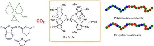 Ring Opening Copolymerization of Epoxides with CO2 and Organic Anhydrides Promoted by Dinuclear [OSSO]‐type Metal Complexes