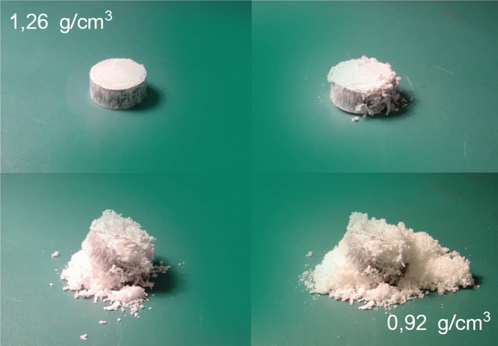 1 Molekül, 2 Flüssigkeiten, 23 Festkörper