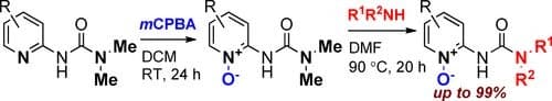 N‐Pyridylureas as Masked Isocyanates Fort the Late‐Stage Diversification of Pyridine‐N‐Oxides