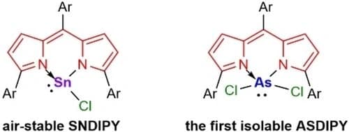 Isolable Dipyrromethene‐Based Heavier Group 14 and 15 Element Complexes