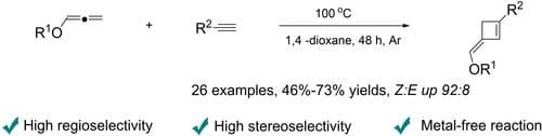 Synthesis of Methylenecyclobutenes by [2+2] Cycloaddition of Allene Ethers and Alkyne