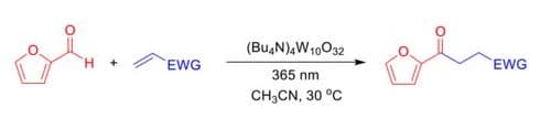 Decatungstate‐Catalyzed Carbon‐Carbon Bond Formation Between Furfural and Electron‐Deficient Olefins