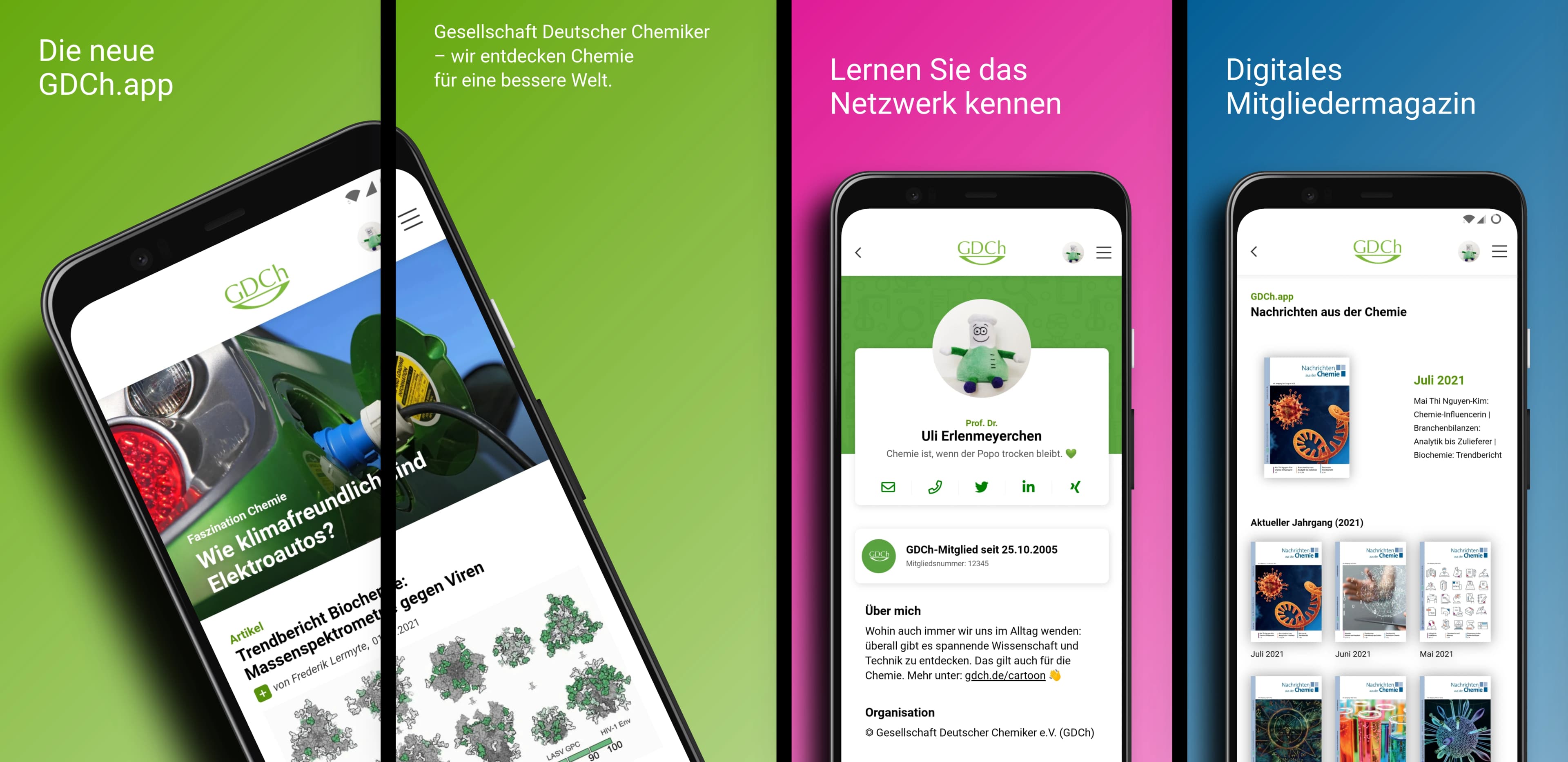 Chemie gebündelt in der GDCh.app