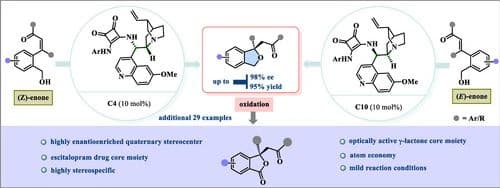 An Organocatalytic Highly Enantioselective Stereospecific Synthesis of 1,1‐Disubstituted‐1,3‐Dihydroisobenzofurans